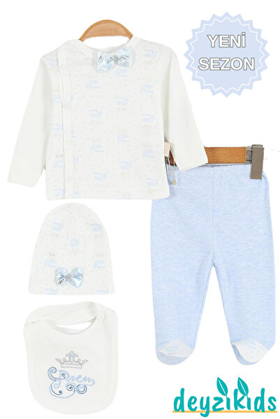 BRAVA BABY 5-Piece Hospital Exit for Baby Boy - Crowned Deyzikids