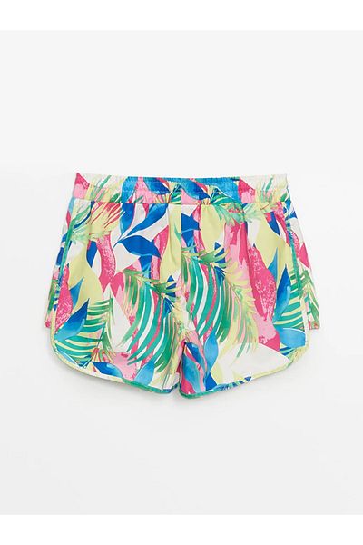 LC Waikiki DREAM LCW – Gemusterte Badeshorts für Damen, elastische Taille