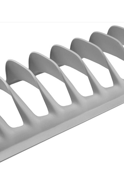 YDGR 8 Compartment Plastic Plate Holder Pot Lid Organizer Organizer |   Stylish Unbreakable Flexible Plate Holder