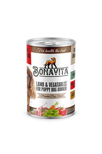 bonavitaa Bonavita Yavru Köpek Kırmızı Etli Konserve 12'li