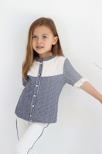 Sevimli Bluz, Shirt, Summer, Summer Set, Trousers, Pants Set, Girl
