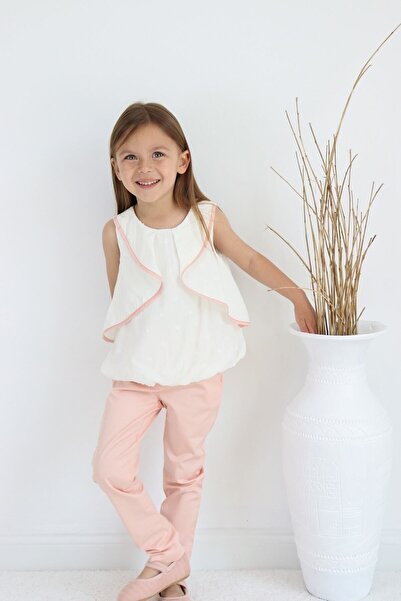 Sevimli Pants Set, blouse, shirt, summer, summer set, pants, girl, double set