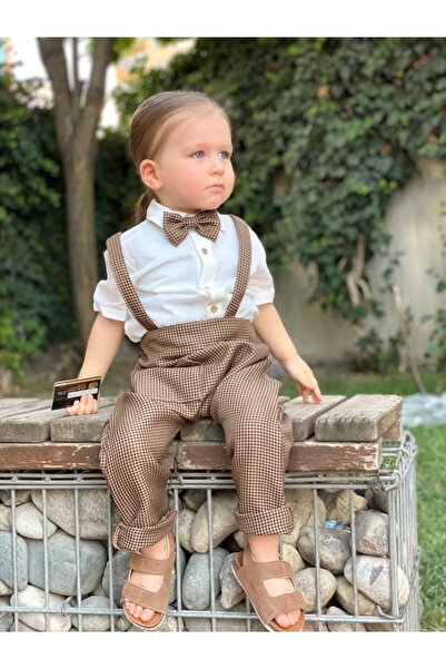 Ares Kids Fashion Houndstooth Νέα Κοντή Σαλόπετα