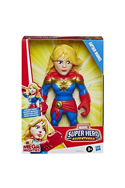 Super Hero Adventures Mega Mıghtıes Captain Marvel E4132-E7933