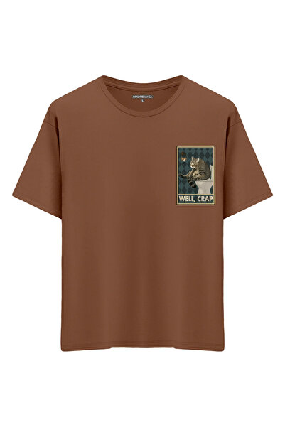 Mounte Bianca Unisex Wave Crap - Oversize kroj T-shirt