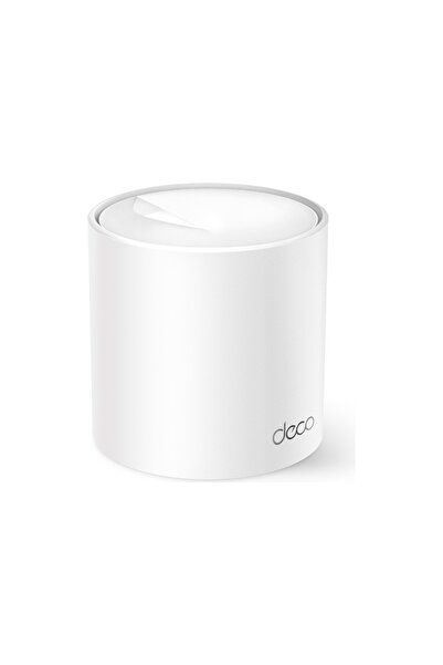 TP-LINK Deco X10(1-pack), AX1500 Mbps, 190 m²'ye kadar Kapsama Alanı, 120 Cihaza Kadar Bağlantı