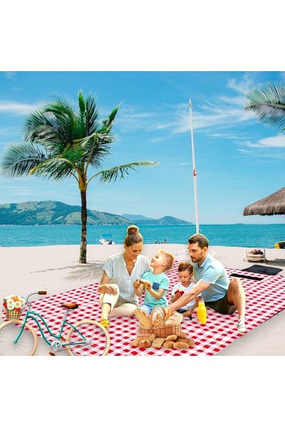 iyonk home 150-200 Cm Children's Sea and Beach Supplies - Beach Mat, Sand-repellent Beach Cover, Beach Cushion