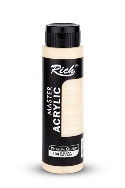 Rich MASTER AKRİLİK 500 CC KREM Stok Kodu: AKR-500-01999-104