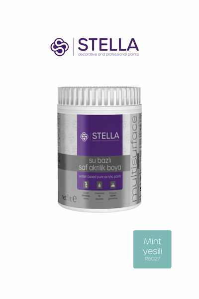 Stella Su bazlı saf akrilik boya zeytin dalı