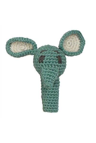 Elephant Knitting Finger Puppet