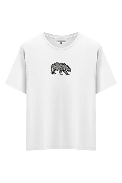 Mounte Bianca Unisex medved - Oversize kroj T-shirt