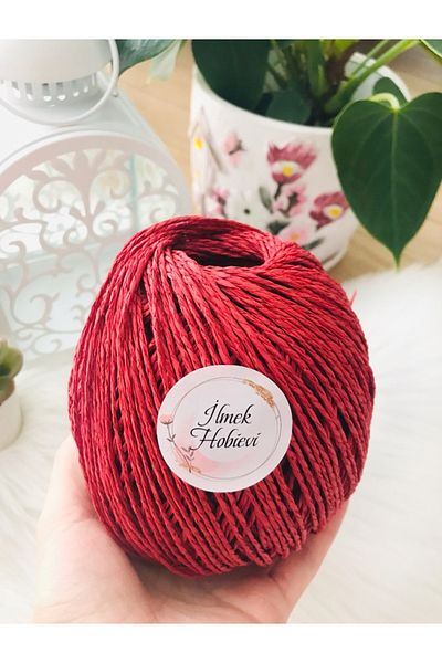 ilmekhobievi Red Rope Paper - 100Gr, 1 Column, 100% Paper