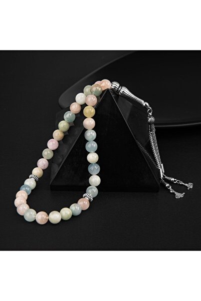 OSMANLI DOĞAL TAŞ Χάντρες προσευχής Helidor 33 τεμαχίων από φυσική πέτρα - 8mm