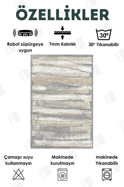 Faiend Σετ 2 πλένονται αντιολισθητικά χαλιά μπάνιου και πατάκια - Σετ καθίσματος τουαλέτας (6)