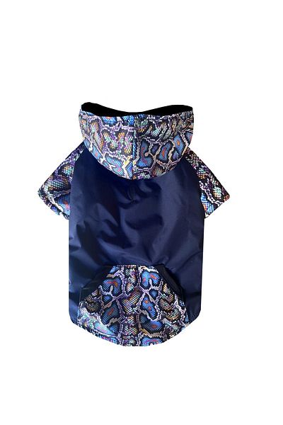Alphadog Design Lux Blue - Pet Raincoat