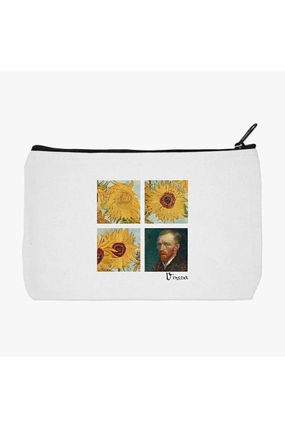 daystore Βαν Γκογκ |   Σετ 3 θήκες για στυλό (STARRY NIGHT - ALMOND BLOSSOM - SUNFLOWERS)