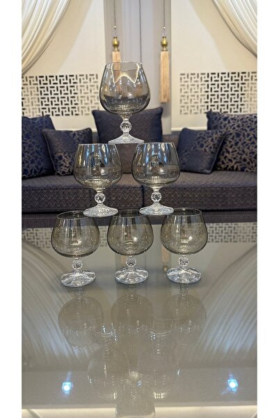 Bohemia Bohemıa Kristal Füme Kahve Yanı Su Bardağı