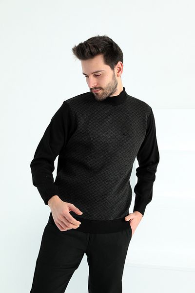 ModaPlaza Ανδρικό πουλόβερ Half Fisherman 987