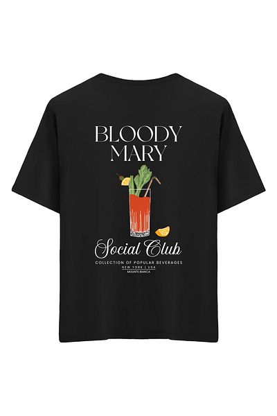 Mounte Bianca Unisex Bloody Mary - Μπλουζάκι Oversize