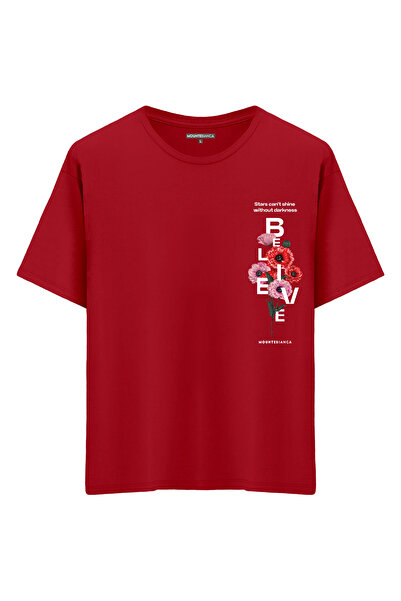 Mounte Bianca Unisex Believe - Μπλουζάκι Oversize