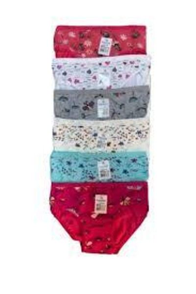Momslab Pachet de 6 chiloți pentru fete cu model