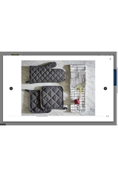 IKEA Rınnıg Drying Cloth, White-dark Gray, 45x60 Cm, 4 Pieces