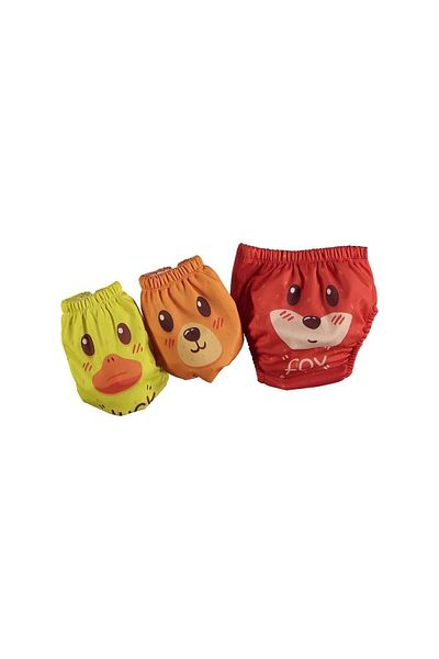 bejamonti chocolate baby kids Poopess 3-Piece Training Pants Set