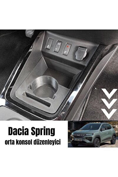 Toprakshop Dacia Spring Orta Konsol Düzenleyici