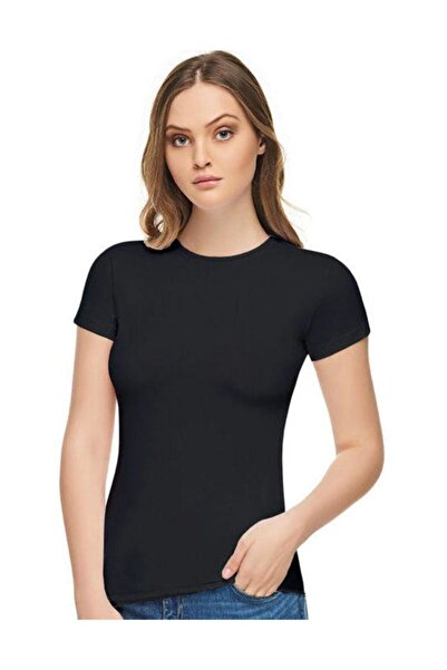 jilly jo Pachet de 3 - Tricou de damă cu jumătate de mânecă, cu gât în formă ...