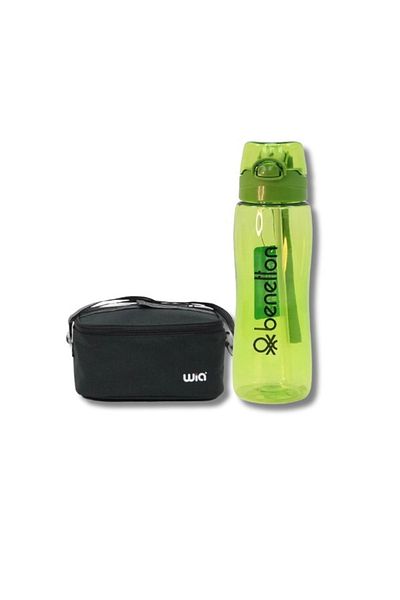 Wia Lunch Box Black Water Bottle Gift Westpeak
