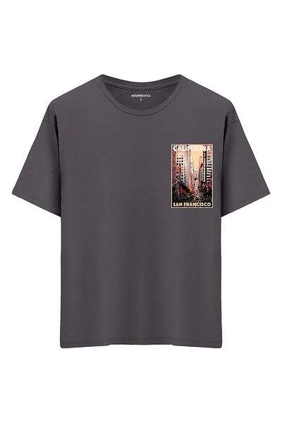 Mounte Bianca Unisex California - Μπλουζάκι Oversize