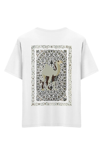 Mounte Bianca Unisex kamil - Oversize kroj T-shirt