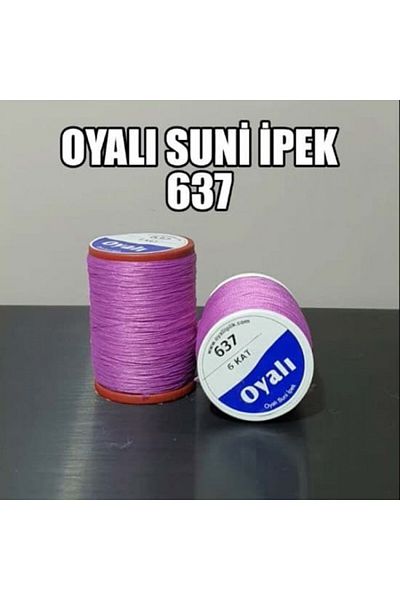 OYALI Artificial Silk No:637 - 4 Layer Needlework Embroidery Lanyard