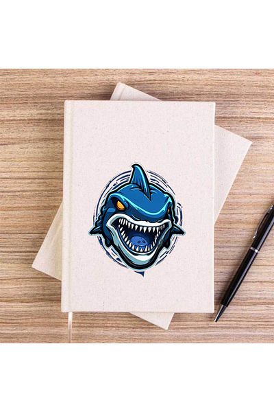 Z zepplin Σημειωματάριο Blue Shark χωρίς επένδυση από καμβά