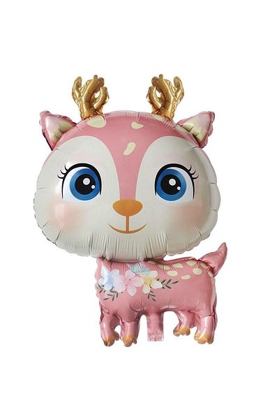 ikm balon DEER PINK FOIL BALLOON