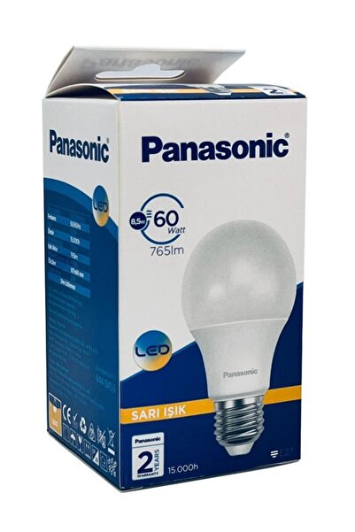 PANASONIC 8,5W (60W) Led Ampul 2700K - Sarı Işık