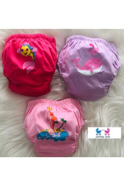 bejamonti chocolate baby kids 3-4 Years Old Girl's Cotton Leak-Proof Training Pants