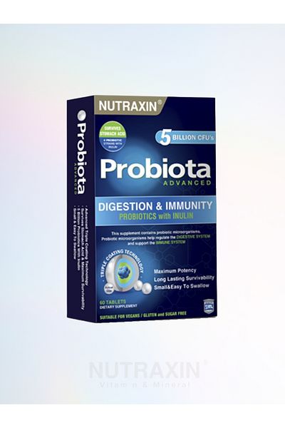 Nutraxin Probiota Advanced 60 Tablets - 1 Pc 100 ml Facial Cleansing Gel