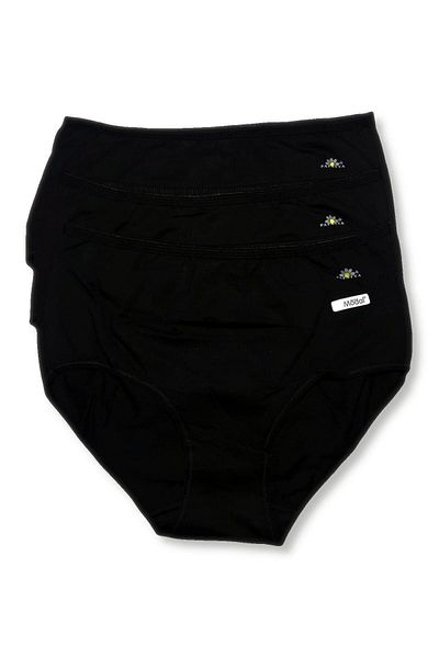 Momslab Pachet de 6 chiloți clasici modal pentru femei Lycra