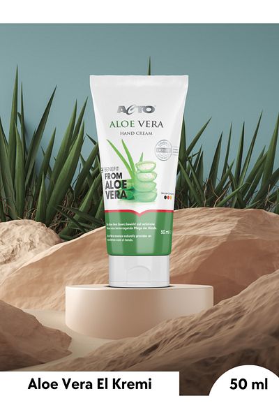 Acto Aloe Vera Hand Cream - 50 ml New Formula| Essence Hand Care Cream