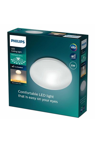Philips Philips Plafonier 6w Yellow Light 2700k
