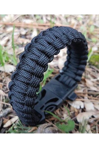 CAMPOUT 3.5 Meters Magenesium Paracord - Multi-Purpose Bracelet, Compass Bracelet