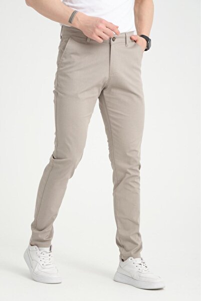 VAD Men's Cotton Trousers - Slim Fit