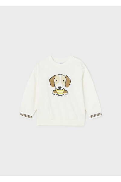 MAYORAL Baby Boy Summer Long Sleeve S-Shirt - Cream