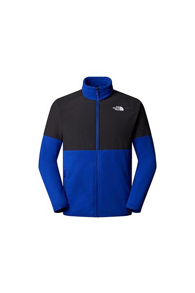 THE NORTH FACE Ανδρικό μπουφάν Glacier Heavyweight Fleece - Μπλε, Πλήρης φερμουάρ, Casual