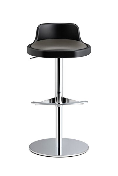 Bürotime Zoom Bar Taburesi Antarasit / Siyah