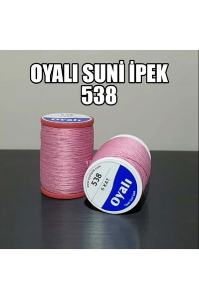OYALI SUNİ İPEK NO:538  4 KAT OYA NAKIŞ İPİ