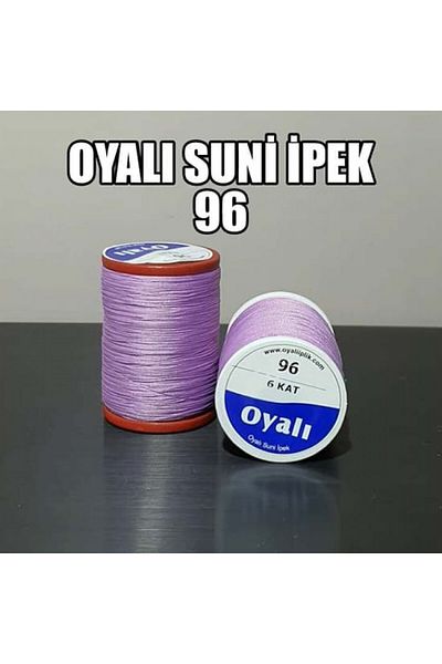 OYALI ΤΕΧΝΗΤΟ ΜΕΤΑΞΩΤΟ ΑΡΙΘ.: 96 Κλωστή κεντήματος 4 στρώσεων