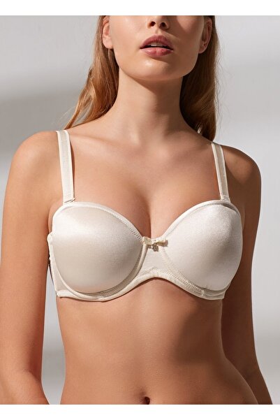 SUWEN Linda Büyük Beden Desteksiz Straplez Sütyen