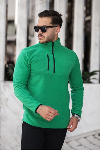 Miralbas Flat Fleece with Half Zipper